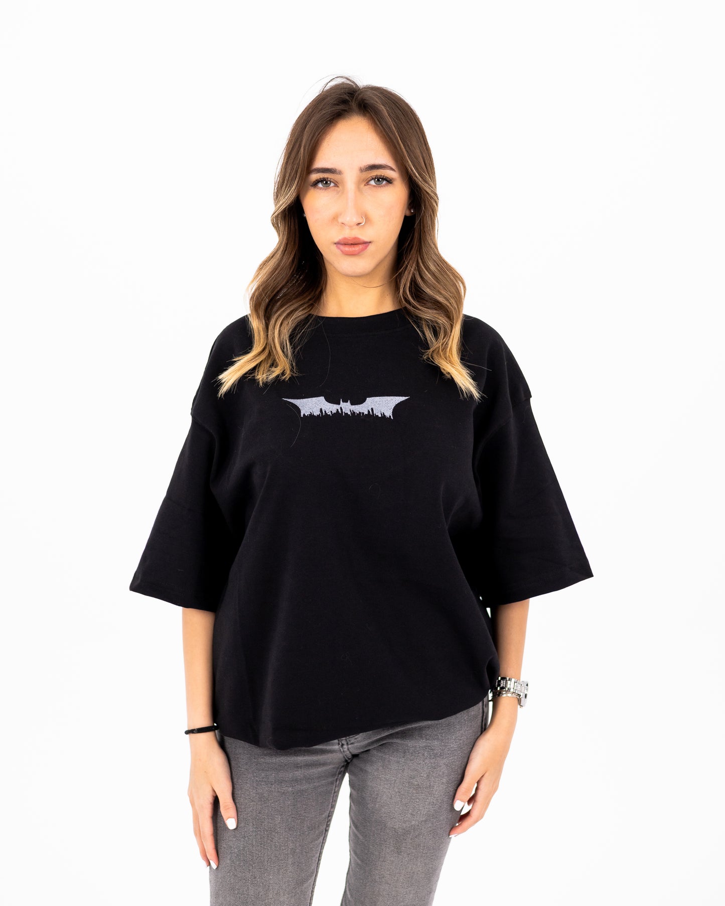 Batman's mask Oversized Tee