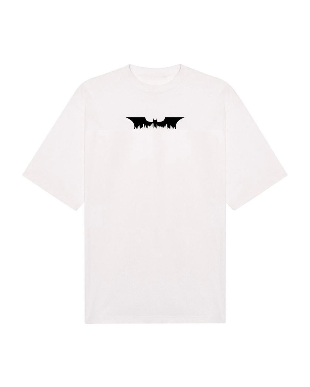 White logo Oversized Tee