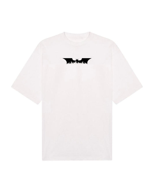 White logo Oversized Tee